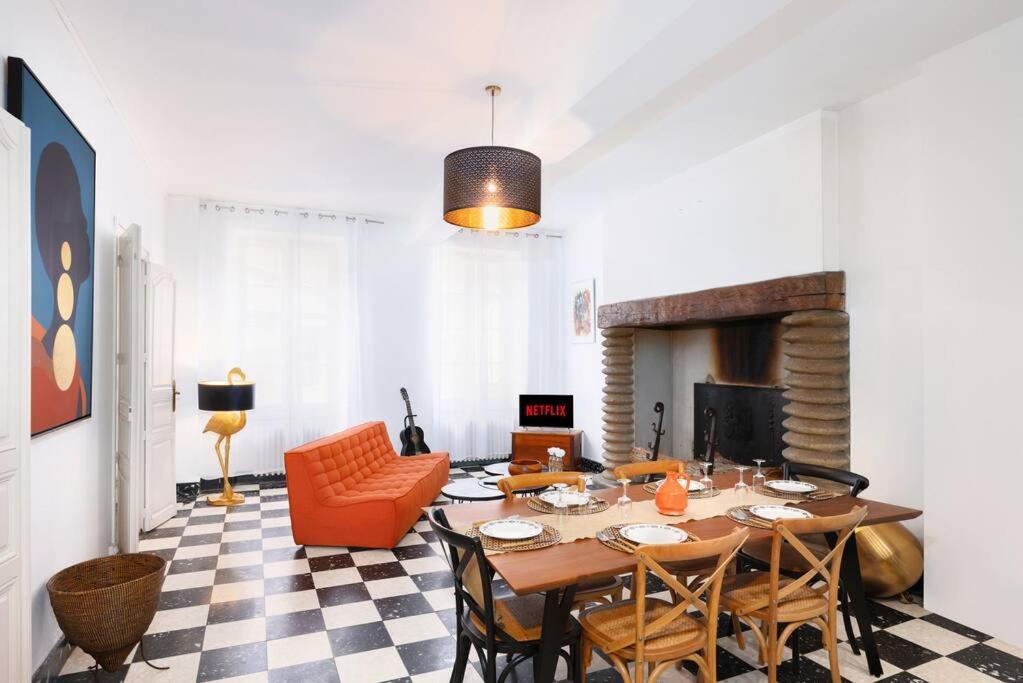 L'Hotel Particulier, 120M2, Hypercentre, Wifi / Conciergeriedamecarcas Carcasona Exterior foto